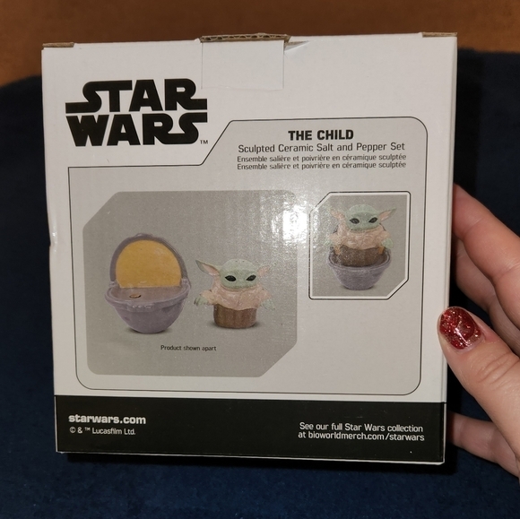 Salt & Pepper Set Star Wars Mandalorian The Child Baby Yoda - Picture 7 of 7
